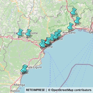 Mappa Via dei Frugoni, 17100 Savona SV, Italia (13.80933)