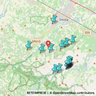 Mappa Via Raggio, 48025 Riolo Terme RA, Italia (4.158)