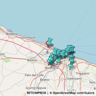 Mappa Via Principe Umberto, 70100 Bari BA, Italia (7.057)