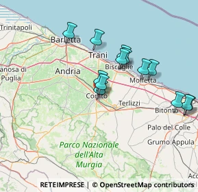 Mappa Via Farina, 70033 Corato BA, Italia (14.67615)