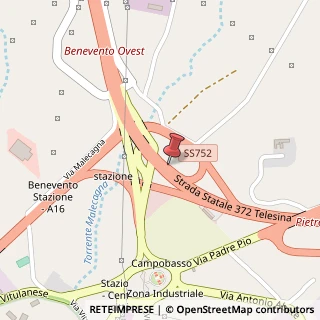 Mappa Viale Aldo Moro, 17, 82100 Benevento, Benevento (Campania)