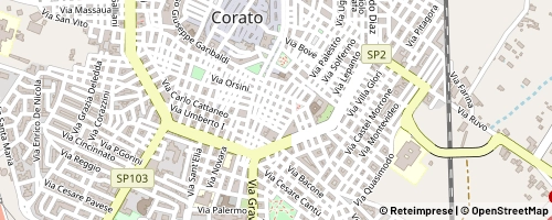 Mappa Corato