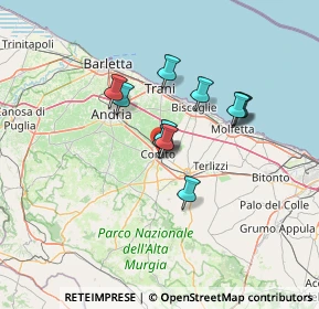 Mappa Via A. Bertani, 70033 Corato BA, Italia (10.51727)