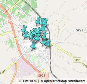 Mappa Via A. Bertani, 70033 Corato BA, Italia (0.55)