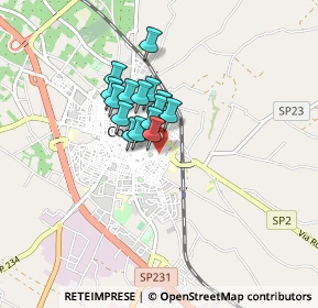Mappa Via A. Bertani, 70033 Corato BA, Italia (0.57)