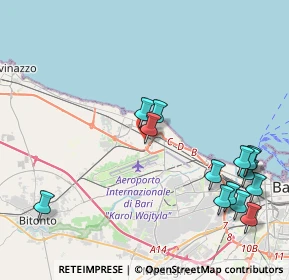 Mappa Piazza Don Magrini, 70128 Bari BA, Italia (5.205)