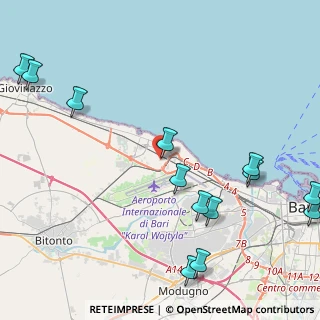 Mappa Piazza Don Magrini, 70128 Bari BA, Italia (6.02538)