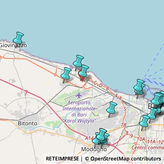 Mappa Piazza Don Magrini, 70128 Bari BA, Italia (7.002)