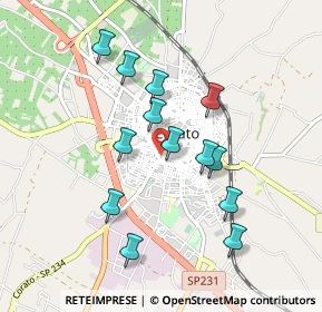 Mappa Via Carlo Alberto, 70033 Corato BA, Italia (0.89462)