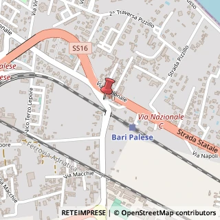 Mappa Via Nazionale, 8c, 70128 Bari, Bari (Puglia)