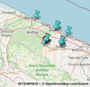 Mappa Via Cilea, 70033 Corato BA, Italia (8.24083)