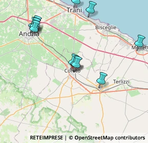 Mappa Via IV Novembre, 70033 Corato BA, Italia (9.38083)