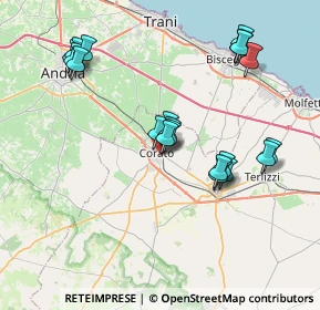 Mappa Via IV Novembre, 70033 Corato BA, Italia (8.1305)