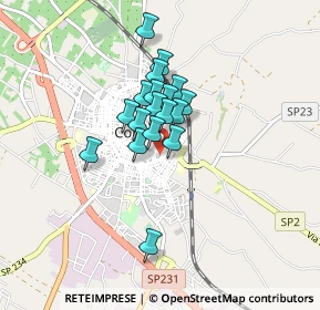 Mappa Via IV Novembre, 70033 Corato BA, Italia (0.59889)