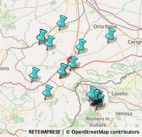 Mappa A16, 71024 Candela FG, Italia (16.8735)