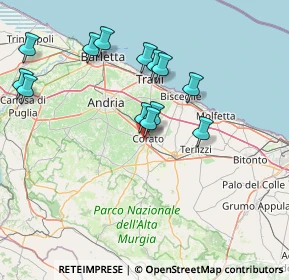 Mappa SP 231 Km 34, 70033 Corato BA, Italia (15.88)