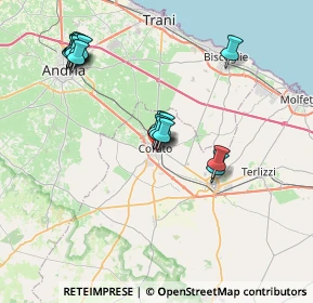 Mappa Via Orlando Vittorio Emanuele, 70033 Corato BA, Italia (8.01313)