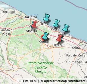 Mappa Via Don L. Orione, 70033 Corato BA, Italia (10.85474)