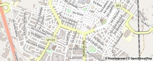 Mappa Corato