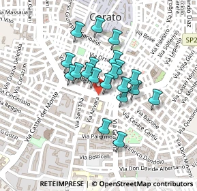 Mappa Via Lodi, 70033 Corato BA, Italia (0.17)