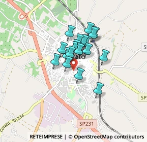 Mappa Via Lodi, 70033 Corato BA, Italia (0.5885)