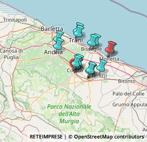 Mappa Via T. Ruffo, 70033 Corato BA, Italia (9.3)