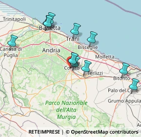 Mappa Via T. Ruffo, 70033 Corato BA, Italia (15.4875)