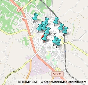 Mappa Via Luigi Pirandello, 70033 Corato BA, Italia (0.62333)