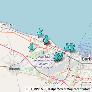 Mappa Via Francesco de Palo, 70128 Bari BA, Italia (3.04083)