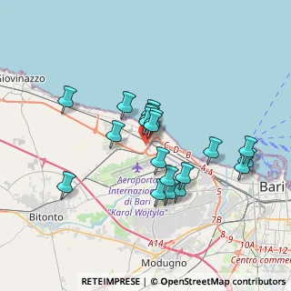 Mappa Via Francesco de Palo, 70128 Bari BA, Italia (3.252)