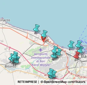 Mappa Vico Terzo Modugno, 70128 Bari BA, Italia (5.74)