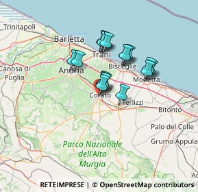 Mappa Via Paolo, 70033 Corato BA, Italia (10.55824)