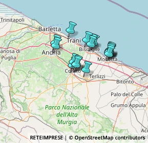 Mappa Via Montevideo, 70033 Corato BA, Italia (10.67889)