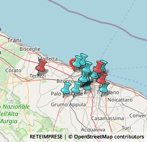 Mappa Via Della Solidarietà, 70127 Bari BA, Italia (10.339)