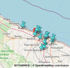 Mappa Via Della Solidarietà, 70127 Bari BA, Italia (11.2025)