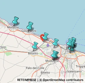 Mappa Via Della Solidarietà, 70127 Bari BA, Italia (9.31)