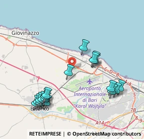 Mappa Via Della Solidarietà, 70127 Bari BA, Italia (4.77474)