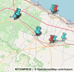 Mappa Via Castel Morrone, 70033 Corato BA, Italia (9.203)