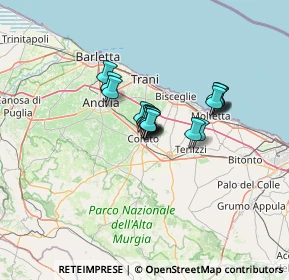 Mappa Via Castel Morrone, 70033 Corato BA, Italia (8.24333)