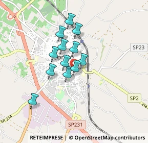 Mappa Via Castel Morrone, 70033 Corato BA, Italia (0.67667)