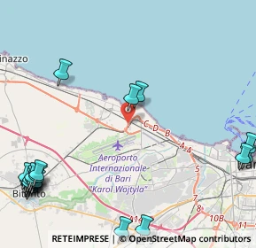 Mappa Vico III Modugno, 70128 Bari BA, Italia (7.0725)