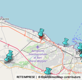 Mappa Vico III Modugno, 70128 Bari BA, Italia (7.6325)