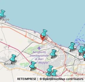 Mappa Vico III Modugno, 70128 Bari BA, Italia (7.08)