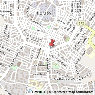 Mappa Via IV Novembre, 1, 70033 Corato, Bari (Puglia)