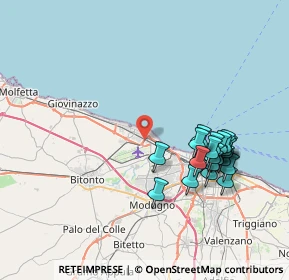 Mappa 70128 Bari BA, Italia (8.28)