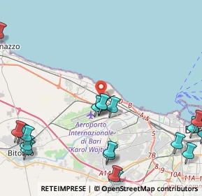 Mappa 70128 Bari BA, Italia (6.652)