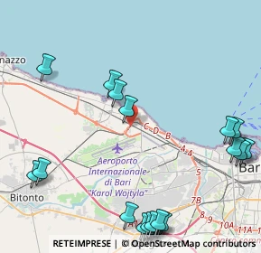 Mappa 70128 Bari BA, Italia (6.258)