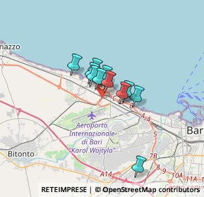 Mappa 70128 Bari BA, Italia (2.08909)