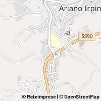 Mapa Ariano Irpino