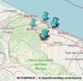 Mappa Strada Esterna S. Vittore, 70033 Corato BA, Italia (9.192)